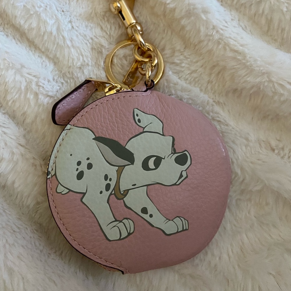 NWOT Coach Dalmations coin purse.